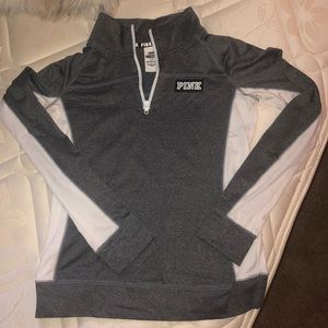 PINK Quarter-Zip Top